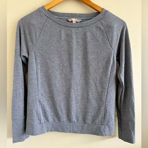 Banana Republic | Gray Sweater w/ Sheer Back Detail, Size XS ✨